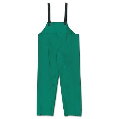 MCR Safety 388BF Dominator Bib Pant, 0.42 mm, PVC/Hi-Tensile Poly/PVC, Green, 2X-Large (611-388BFX2)