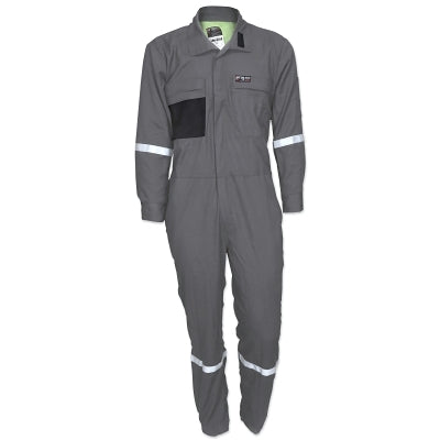 MCR Safety Summit Breeze® Flame Resistant Coverall, Gray, Size 46 (611-SBC101146)