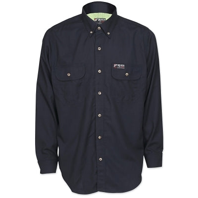 MCR Safety Summit Breeze® Flame-Resistant Long-Sleeved Shirt, FR Inherent Blend, Tan, 3X-Large (611-SBS1003X3)
