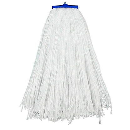 Impact® Layflat® Screw Type Cut-End Rayon Wet Mop Heads, 24 oz, White, 12/Case (IMP61124)