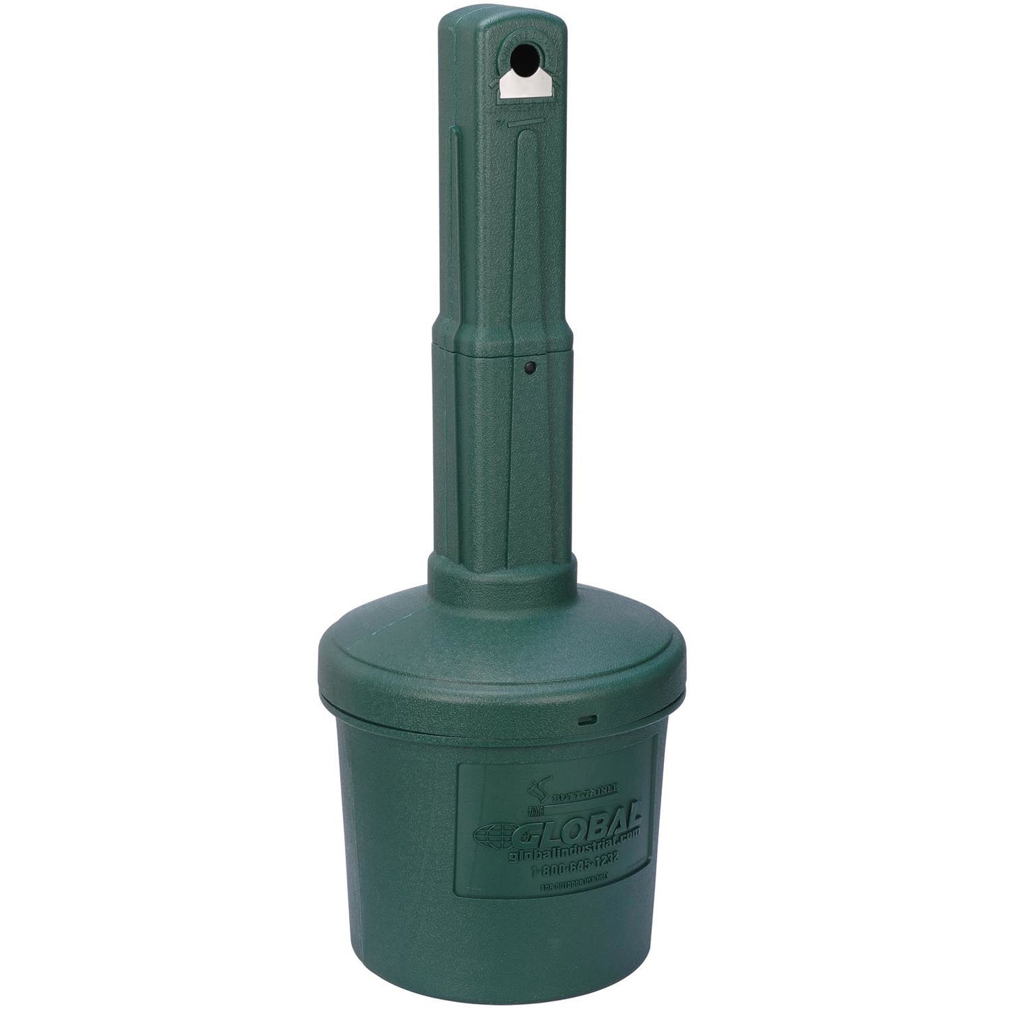 Global Industrial Outdoor Ashtray, 5 Gallon, Green (WB245133GN)