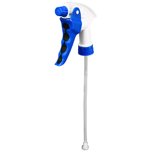 Impact® High Output Trigger Sprayer, 3.5 mil, 9.5 Inch Tube, Blue/White, 100/Case (IMP6130)