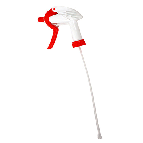 Impact® Jumbo High Output Trigger Sprayer, 3.6 mil, 9-7/8 Inch Tube, Red/White, 100/Case (IMP6149)