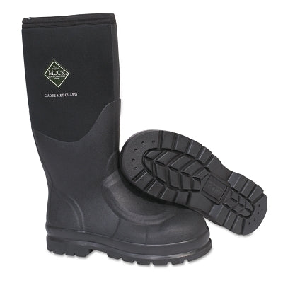 Rocky Brands™ Chore Classic Work Boots with Steel Toe, Size 7, Neoprene/Nylon, Black (617-CHS-000A-BLK-070)