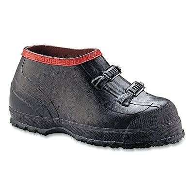 Rocky Brands™ 5 in 2-Buckle Supersize Overshoes, Size 10, 5 in H, Rubber, Black (617-T469-100)