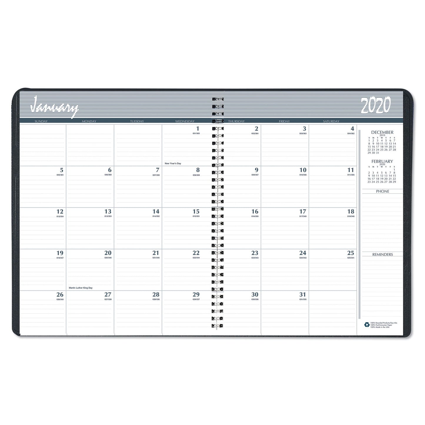 house-of-doolittle-recycled-two-year-monthly-planner-with-expense-logs-num-hod268002_2