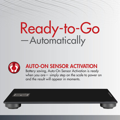 Veridian® Floor Scale Digital Display 438 lbs. / 199 kg Capacity Black Battery Operated (1246878_CS)