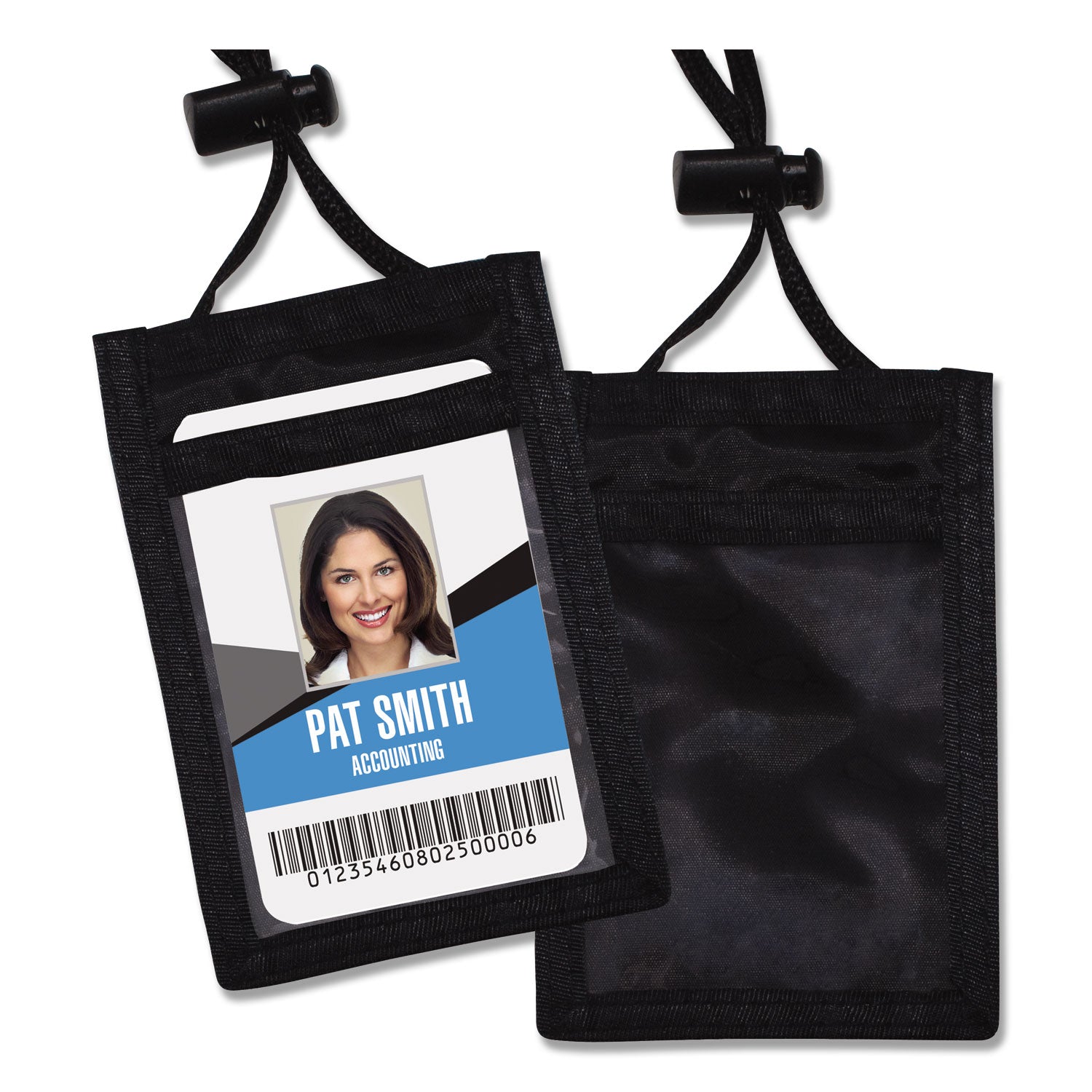 advantus-id-badge-holder-w-convention-neck-pouch-num-avt75453_1