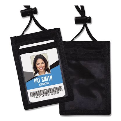 advantus-id-badge-holder-w-convention-neck-pouch-num-avt75453_1