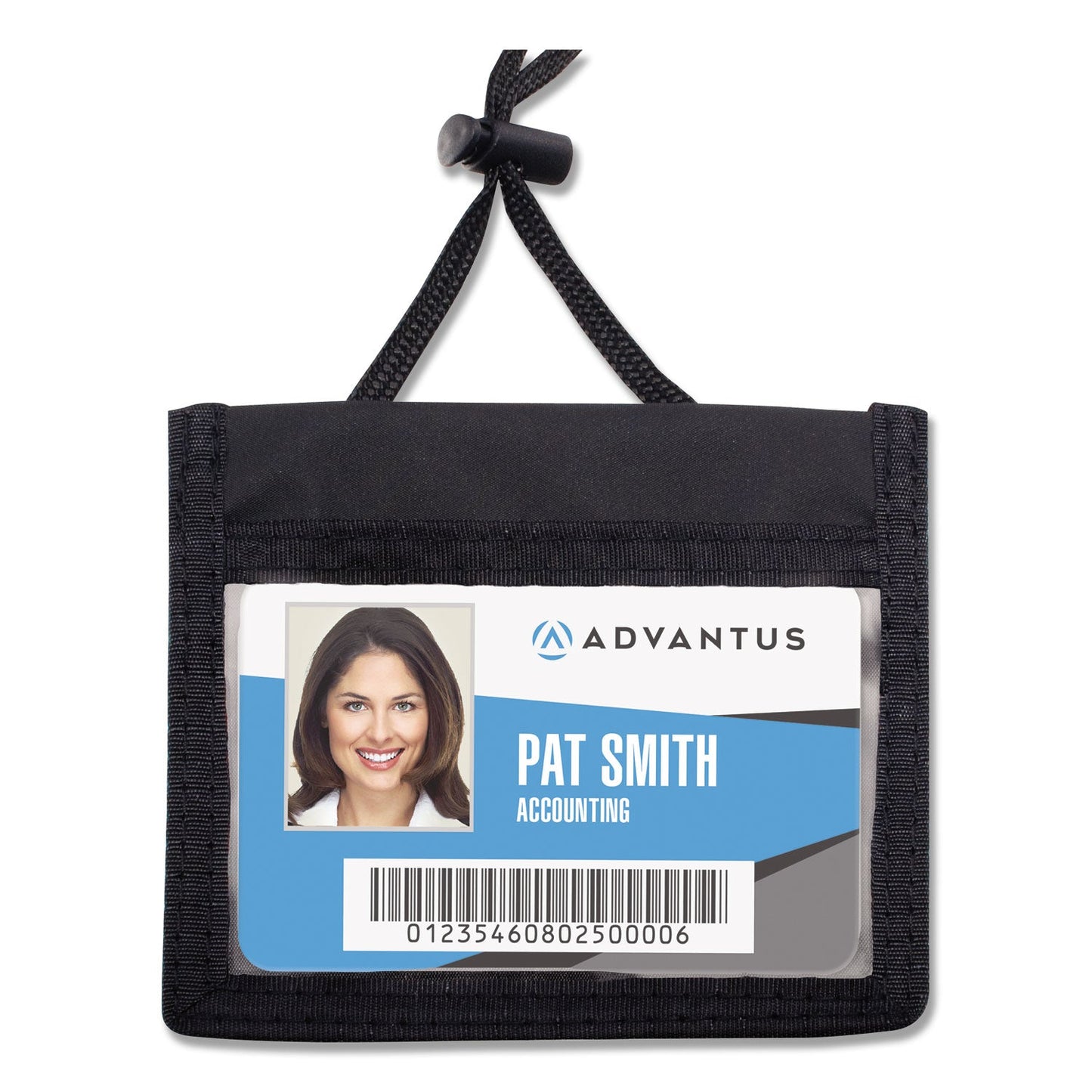 advantus-id-badge-holder-w-convention-neck-pouch-num-avt75452_1