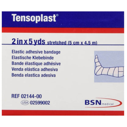 Tensoplast® Elastic Adhesive Bandage 2 Inch X 5 Yard No Closure Tan NonSterile Medium Compression (280228_CS)