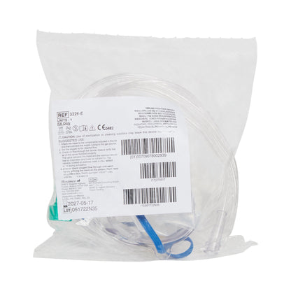 McKesson NonRebreather Oxygen Mask Elongated Style Pediatric Adjustable Head Strap (1053284_CS)
