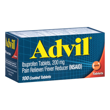 Advil® Pain Relief 200 mg Strength Ibuprofen Tablet 100 per Bottle (533172_BT)