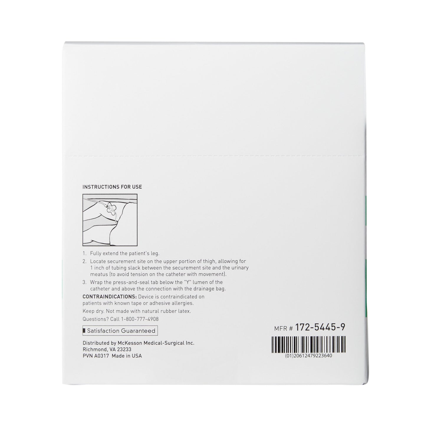 McKesson Catheter Stabilization Device NonSterile, 2.5 Inch Tab (1063193_EA)