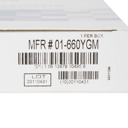 McKesson General Exam Stethoscope Yellow 1-Tube 21 Inch Tube Single Sided Chestpiece (363741_EA)