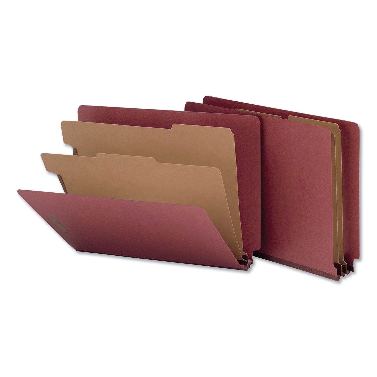 universal-red-pressboard-end-tab-classification-folders-num-unv10315_5