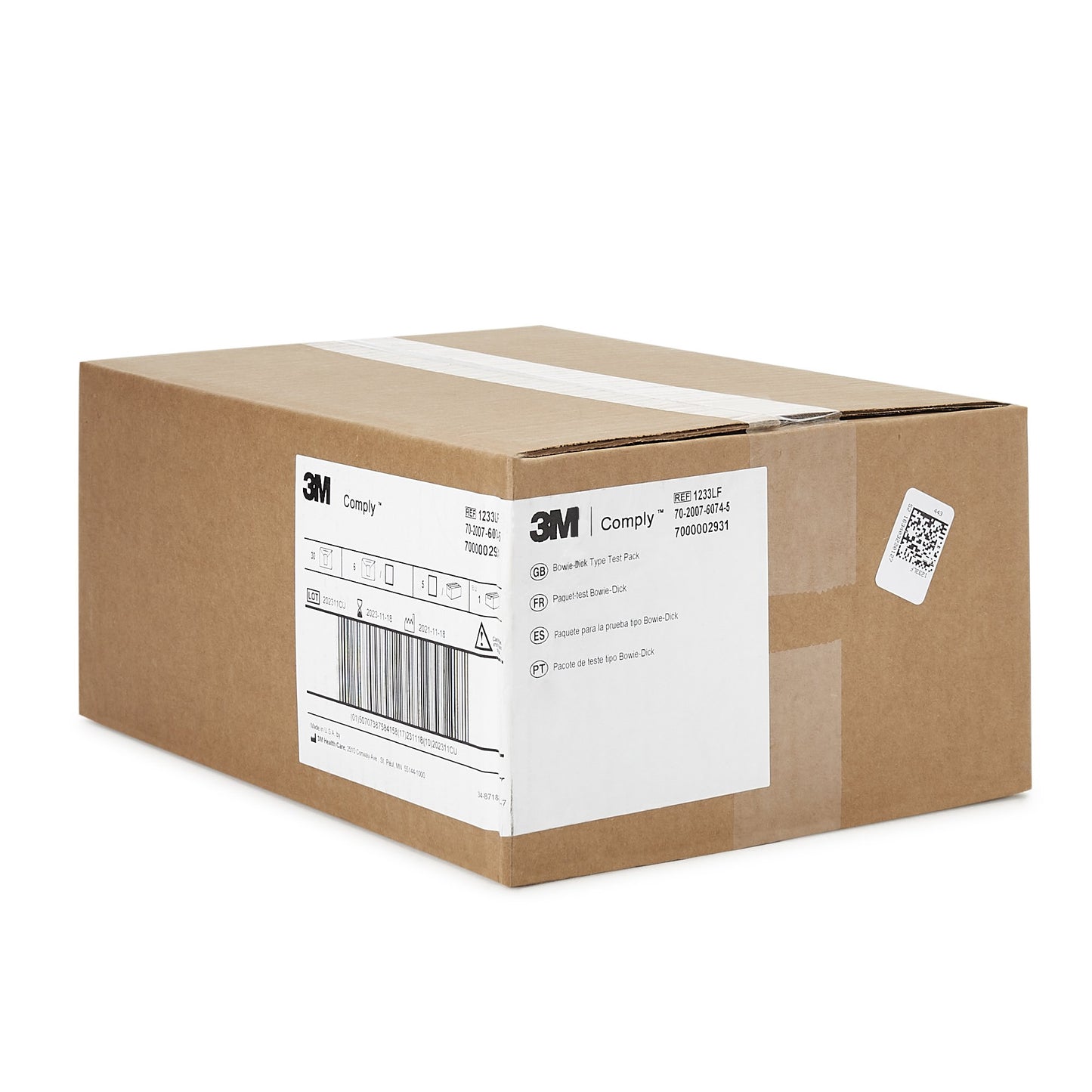 Comply™ Sterilization Bowie-Dick Test Pack Steam (724430_BG)