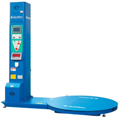 Global Industrial Semi-Automatic Stretch Wrap Machine with NTEP Scale (WB238507)