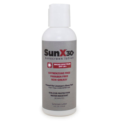 SunX® 30+ Sunscreen SPF 30 Lotion 4 oz. Bottle (1113336_EA)