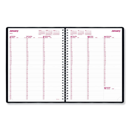 brownline-essential-collection-weekly-appointment-book-in-columnar-format-num-redcb950blk_3