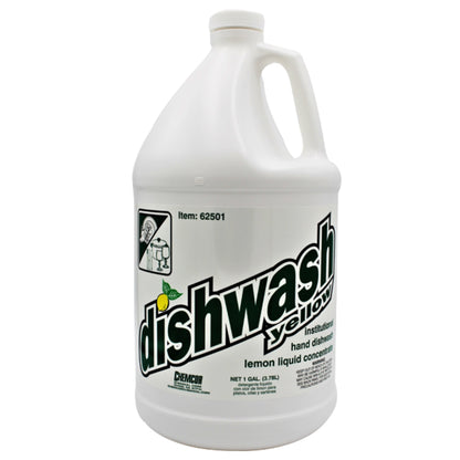 Hospeco® Dishwash Yellow Hand Dishwash Concentrate, 4x1 Gallon (HOS62501)