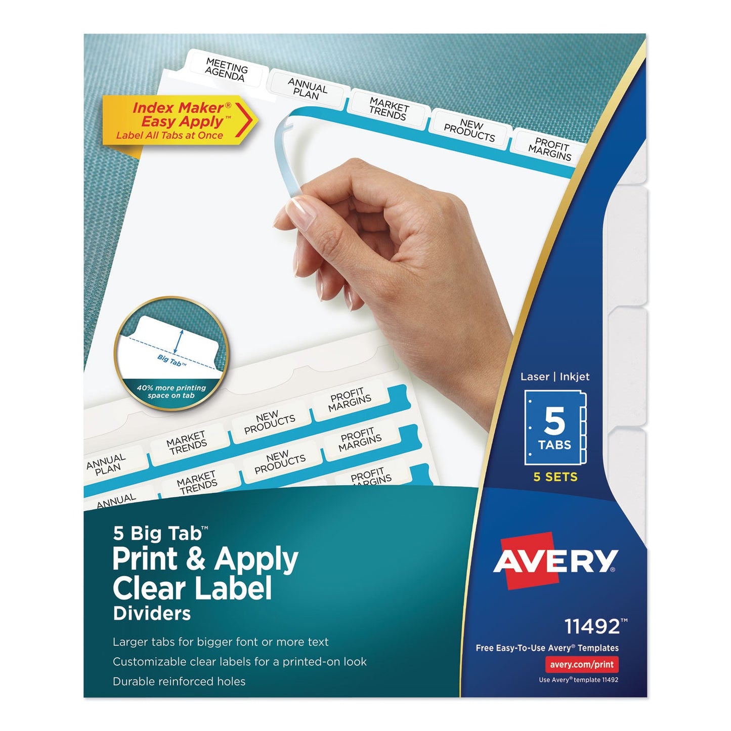 avery-print-and-apply-index-maker-clear-label-dividers-num-ave11492_1