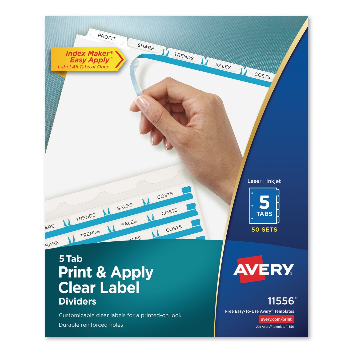 avery-print-and-apply-index-maker-clear-label-dividers-num-ave11556_1