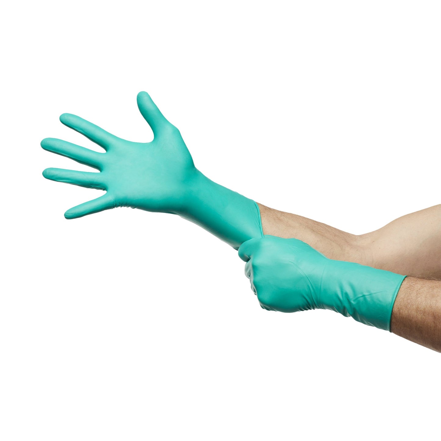 McKesson Perry® Performance Plus Surgical Glove Size 6.5 Sterile Polychloroprene Standard Cuff Length Smooth Dark Green Chemo Tested (1044737_BX)