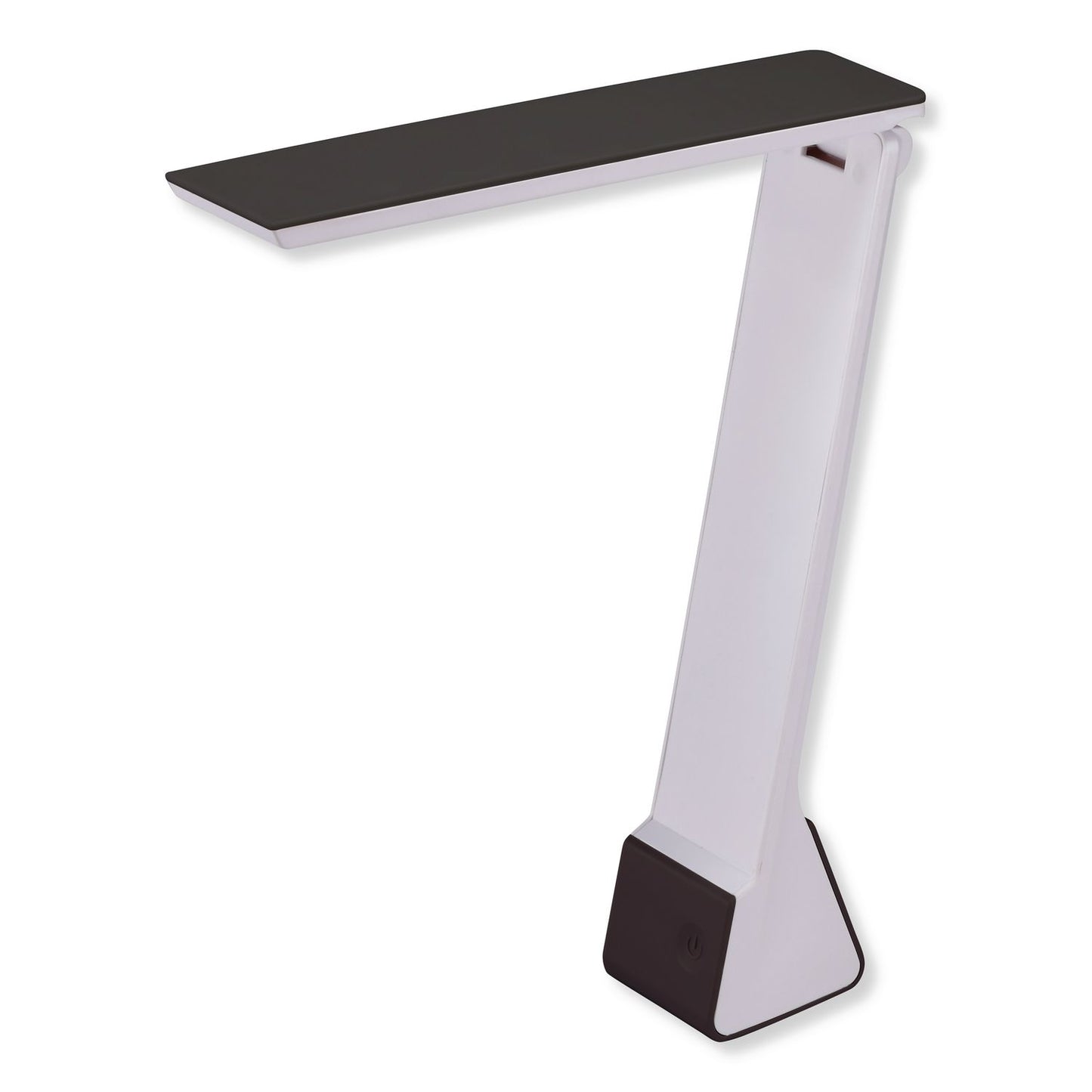 Bostitch® Konnect Rechargeable Folding LED Desk Lamp, 2.52w x 2.13d x 11.02h, Gray/Black (BOSKTVLED1810BK)