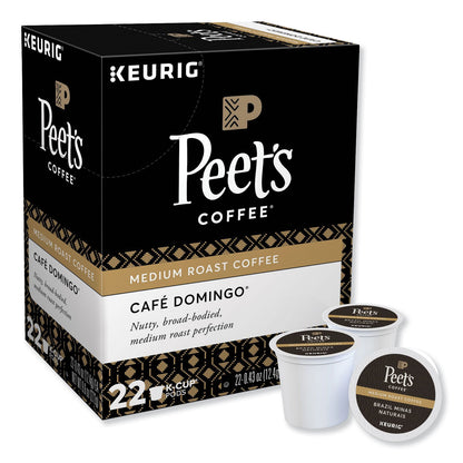 Peet's Coffee & Tea® Cafe Domingo K-Cups, 22/Box (GMT6543)