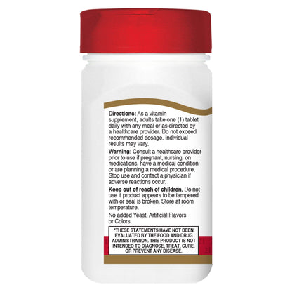 21st Century® Vitamin Supplement Vitamin D 2,000 IU Strength Tablet 110 per Bottle (852701_BT)