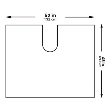 McKesson Orthopedic Drape Impervious U-Drape 52 W X 48 L Inch Sterile (1101291_PK)