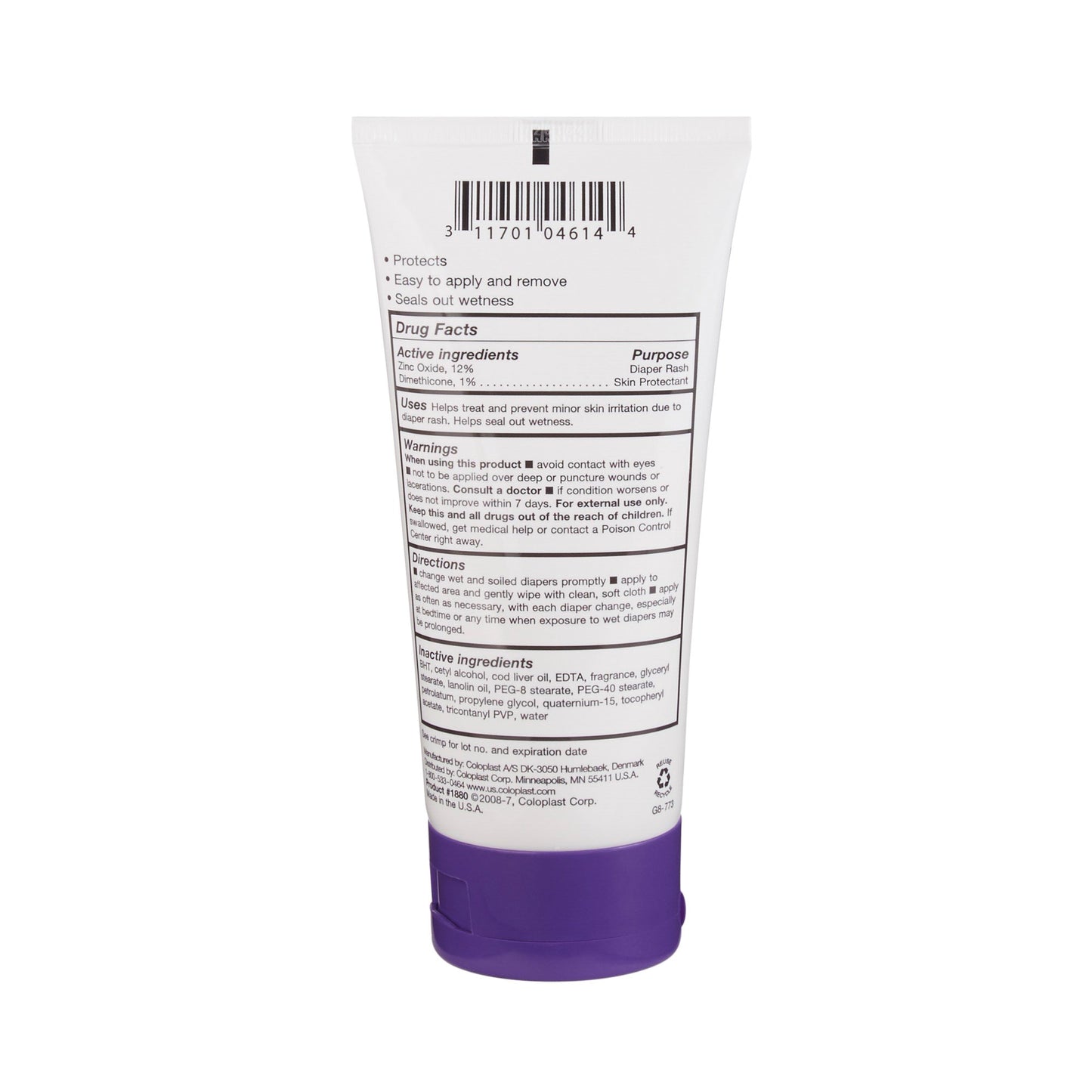 Baza® Protect Skin Protectant 5 oz. Tube Scented Cream CHG Compatible (264007_CS)