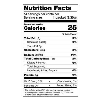 Cure® Oral Electrolyte Solution Lime Flavor 8.3 Gram Electrolyte (1256705_PK)