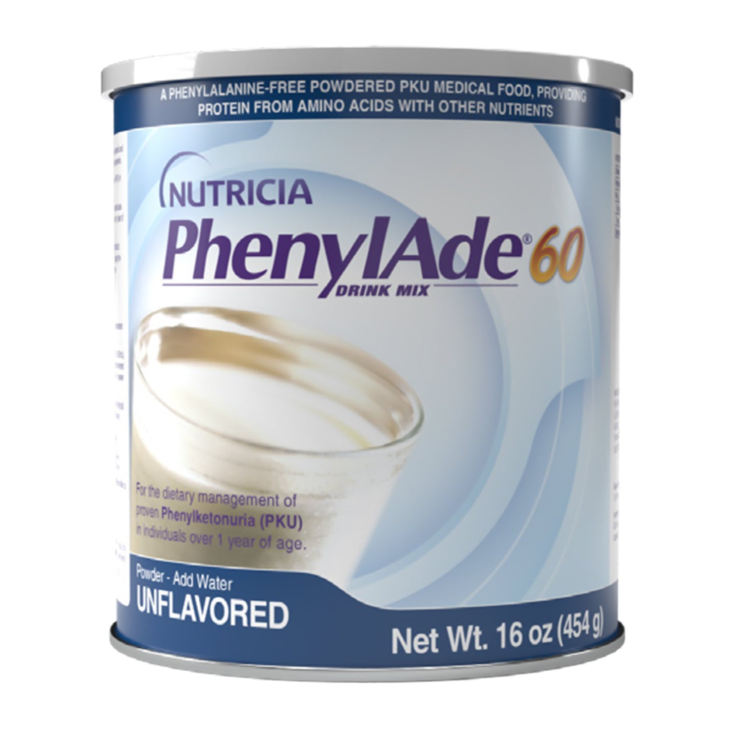 PhenylAde®60 Oral Supplement Unflavored Powder 16 oz. / 454 Gram Canister (1262876_EA)