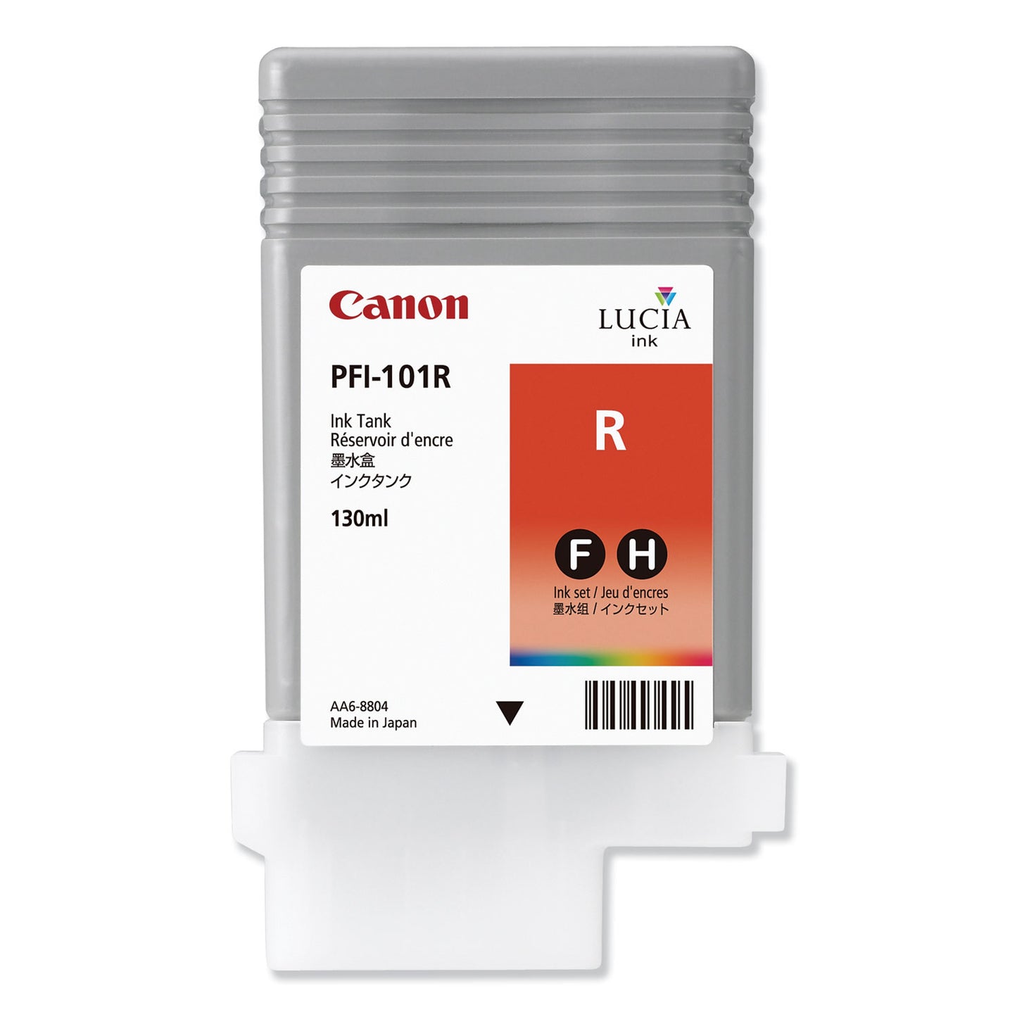 Canon® 0889B001AA (PFI-101) Lucia Ink, Red (CNM0889B001AA)