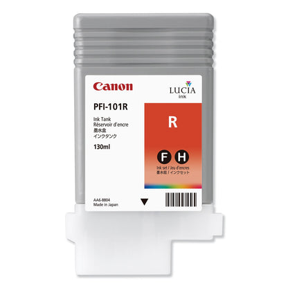 Canon® 0889B001AA (PFI-101) Lucia Ink, Red (CNM0889B001AA)