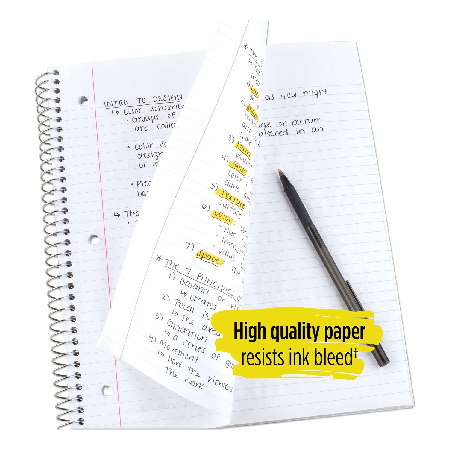 wirebound-notebook-with-two-pockets-1-subject-medium-college-rule-green-cover-100-11-x-8-5-sheets-mea72055_2