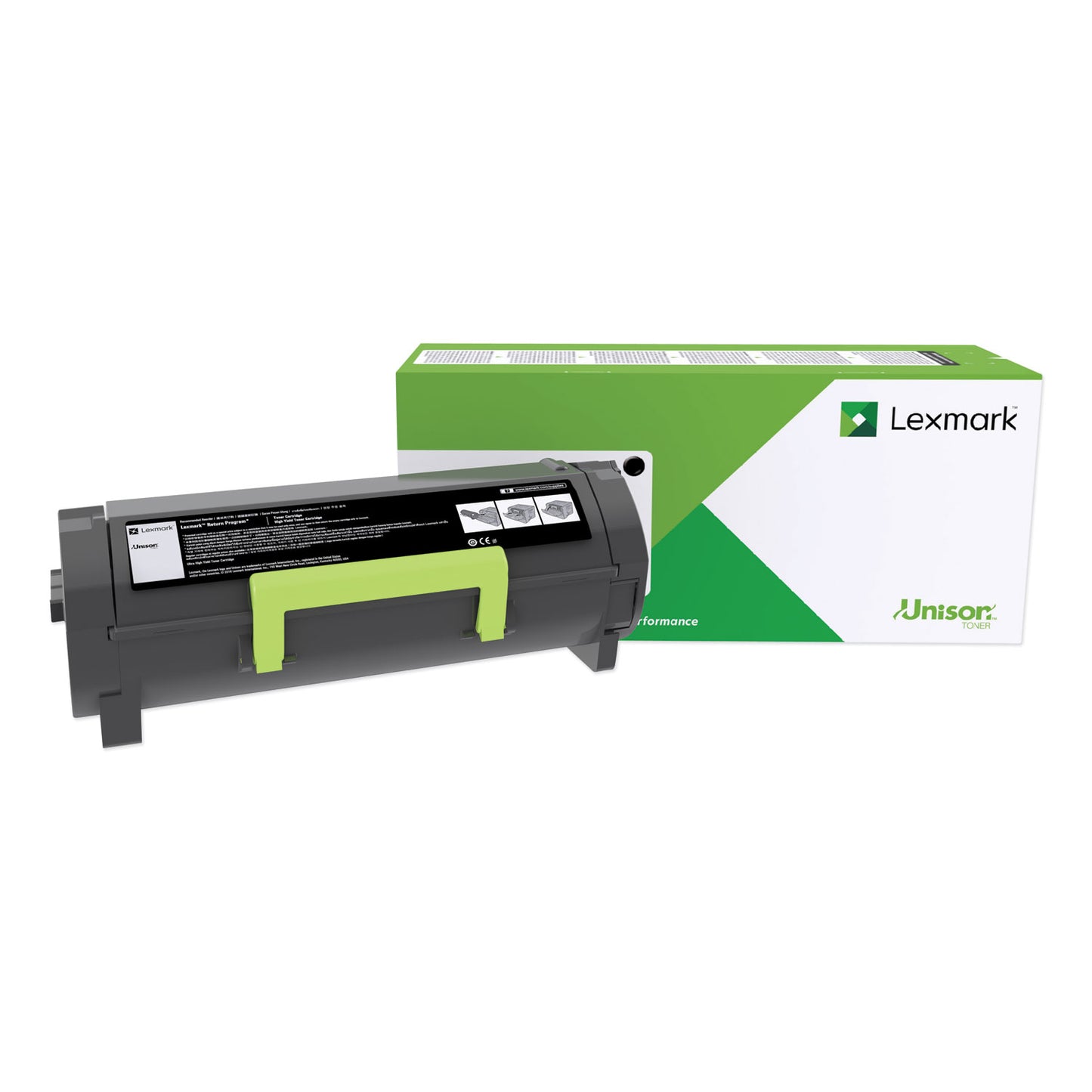 Lexmark™ 24B6186 Extra High-Yield Toner, 16,000 Page-Yield, Black (LEX24B6186)
