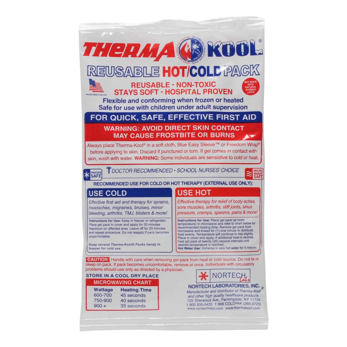 Therma-Kool® Hot / Cold Pack Knee / Shoulder 6 X 9 Inch Polyethylene Laminate / Gel Reusable (1070507_EA)