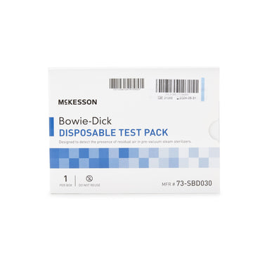 McKesson Sterilization Bowie-Dick Test Pack Steam (524874_EA)