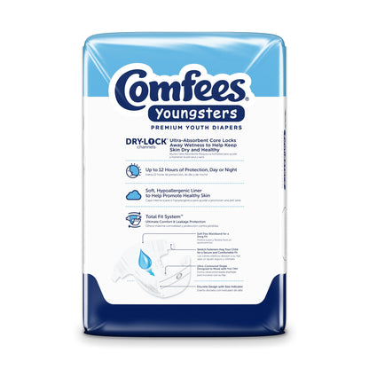 Comfees® Youngsters Unisex Youth Incontinence Brief Size 8 Disposable Heavy Absorbency (1254293_CS)