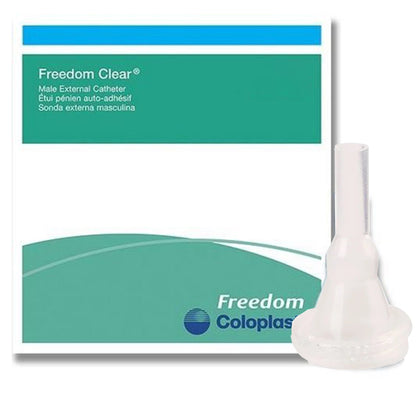 Freedom Cath® Male External Catheter Self-Adhesive Strip Latex Small (152249_CS)