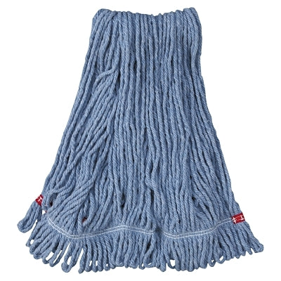 Rubbermaid Web Foot Shrinkless Wet Mops, Medium, Cotton/Synthetic, 1 in (640-FGA21206GR00)