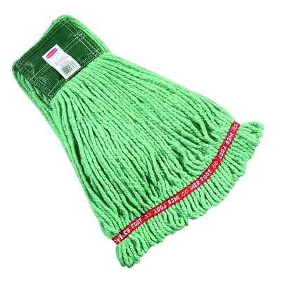 Rubbermaid Web Foot Shrinkless Wet Mops, Medium, Cotton/Synthetic, 5 in (640-FGA25206GR00)