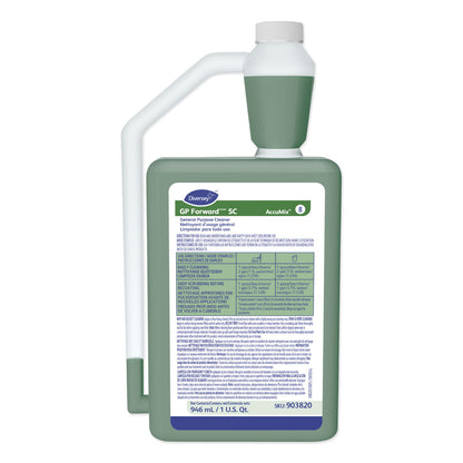 Diversey™ GP ForwardTM/MC General Purpose Cleaner, Mild Citrus Scent, 32 oz Bottle, 6/Carton (DVS101109735)