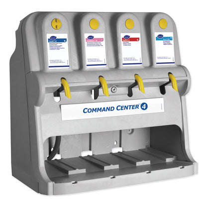 Diversey™ Command Center Dispensing System, 4 Button Dispenser, 27.5 x 17 x 27.5, Gray (DVS5055764)