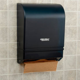 Global Industrial Folded Paper Towel Dispenser, Smoke Gray (WB640931)