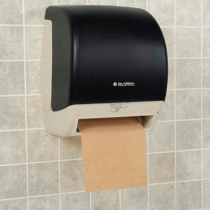 Global Industrial Automatic Paper Towel Roll Dispenser, Smoke Gray/Beige (WB640932)