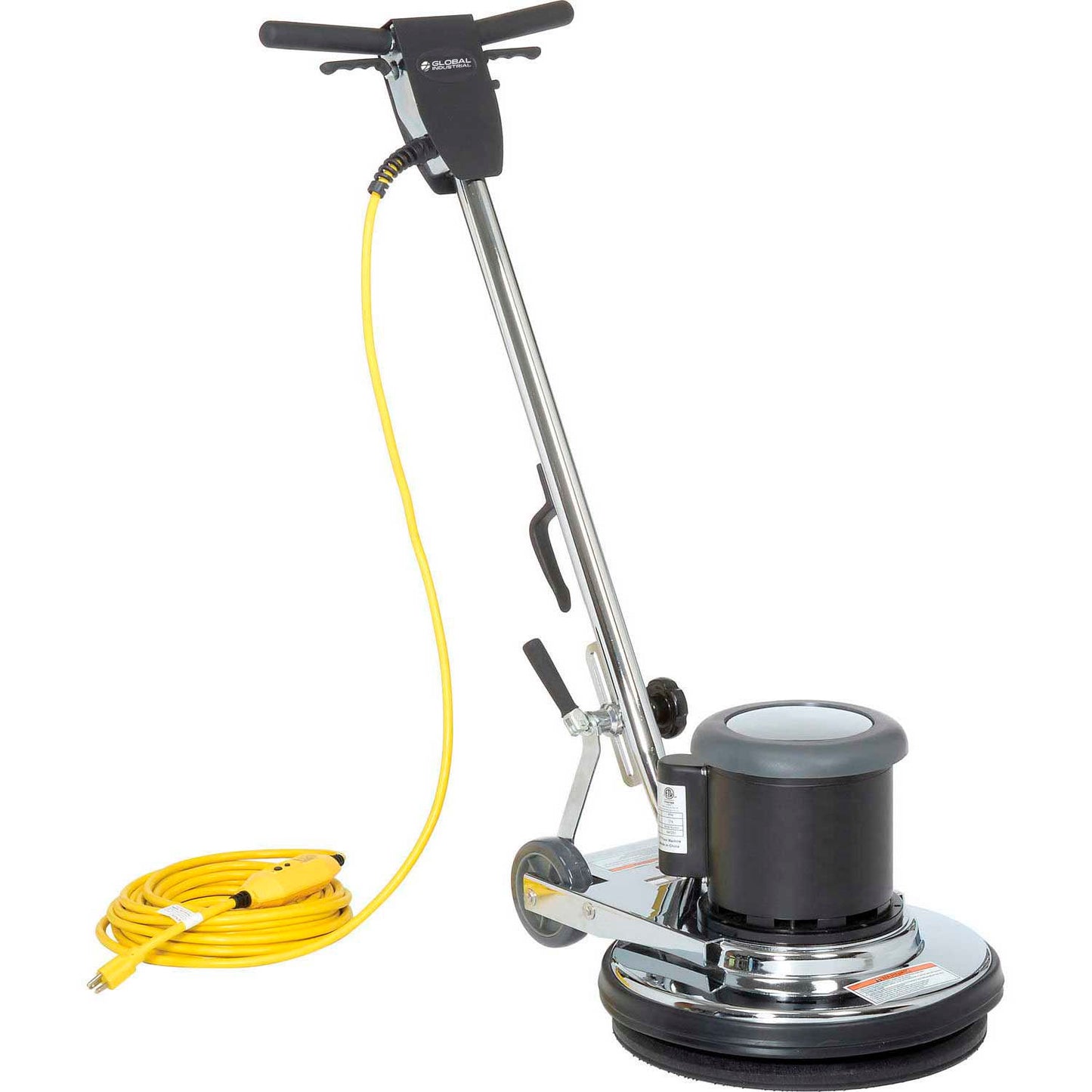 Global Industrial Low Speed Floor Machine, 17" Cleaning Path (WB641251)